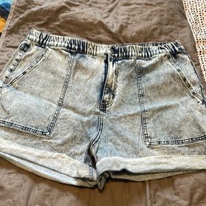 Wild Fable Size XL Extra Large Acid Wash Shorts